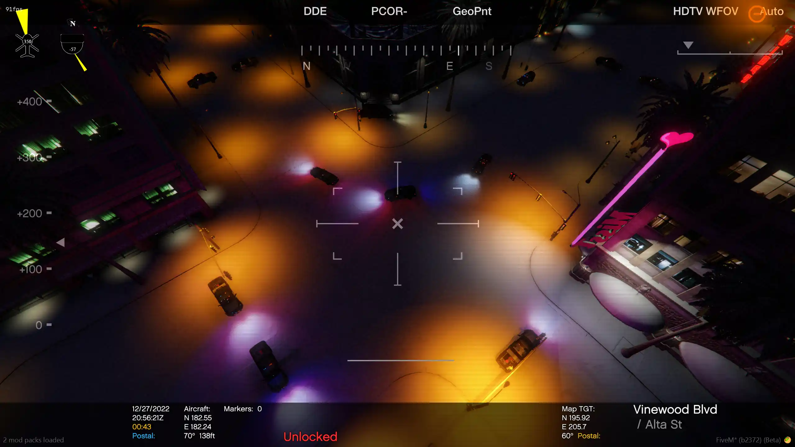 LSPD Verfolgungsjagd nach einem Raub